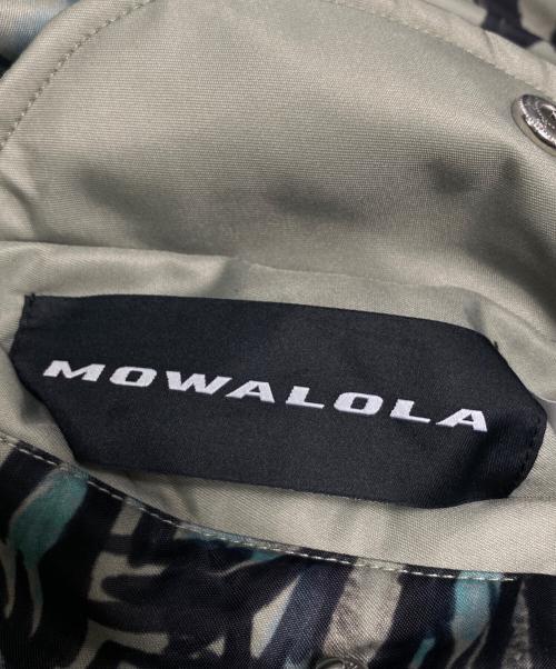 MOWALOLA（モワローラ）MOWALOLA (モワローラ) 25AW graffiti bomber jacket グリーン サイズ:Mの古着・服飾アイテム