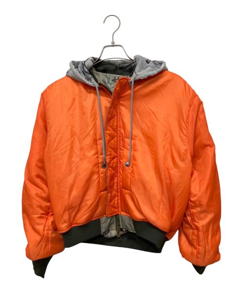 MOWALOLA（モワローラ）MOWALOLA (モワローラ) graffiti bomber jacket グリーン サイズ:Sの古着・服飾アイテム