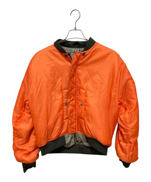 MOWALOLA（モワローラ）MOWALOLA (モワローラ) graffiti bomber jacket グリーン サイズ:Sの古着・服飾アイテム