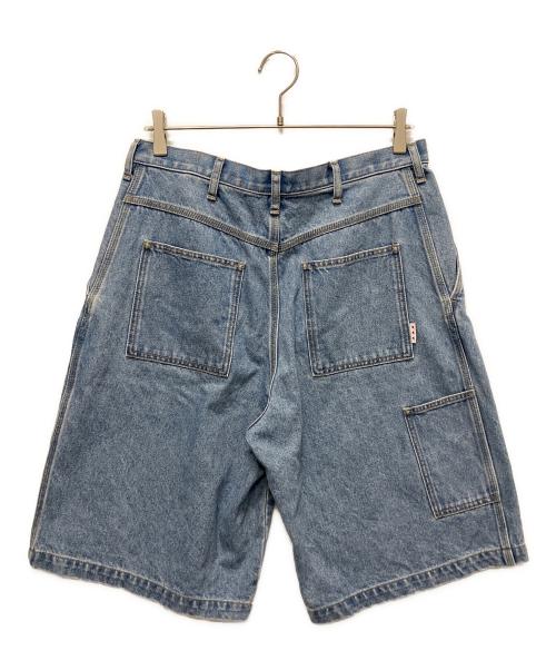 HUMAN MADE（ヒューマンメイド）HUMAN MADE (ヒューマンメイド) DENIM PAINTER SHORTS ブルー サイズ:Mの古着・服飾アイテム