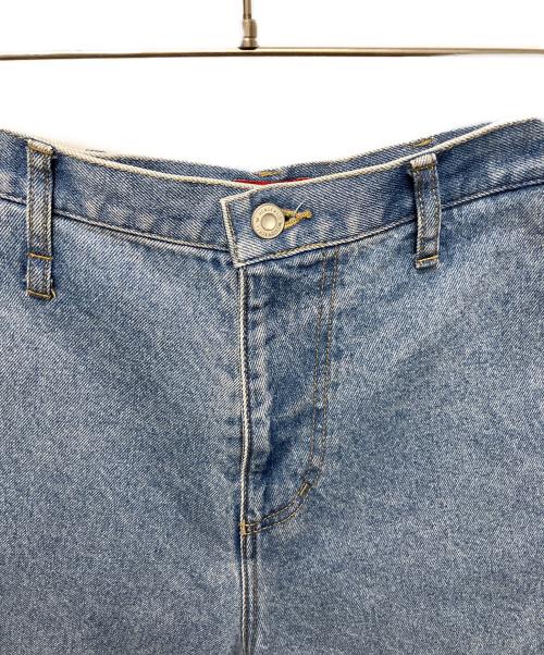 HUMAN MADE（ヒューマンメイド）HUMAN MADE (ヒューマンメイド) DENIM PAINTER SHORTS ブルー サイズ:Mの古着・服飾アイテム