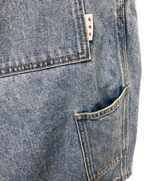 HUMAN MADE（ヒューマンメイド）HUMAN MADE (ヒューマンメイド) DENIM PAINTER SHORTS ブルー サイズ:Mの古着・服飾アイテム
