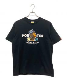 A BATHING APE（アベイシングエイプ）の古着「BABY MILO T-Shirt」｜ブラック