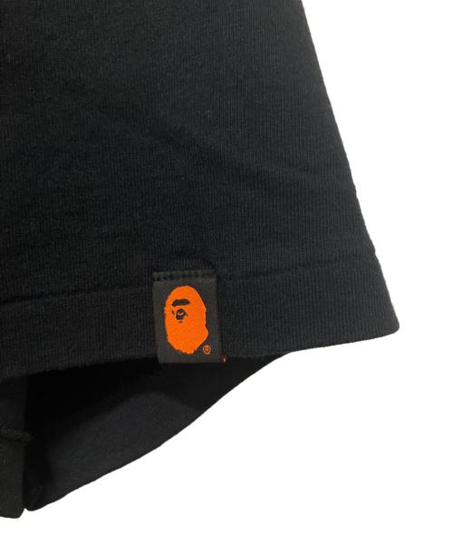 A BATHING APE（アベイシングエイプ）A BATHING APE (アベイシングエイプ) BABY MILO T-Shirt ブラック サイズ:Lの古着・服飾アイテム