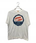 HUMAN MADEヒューマンメイド）の古着「プリントTシャツ」｜ホワイト