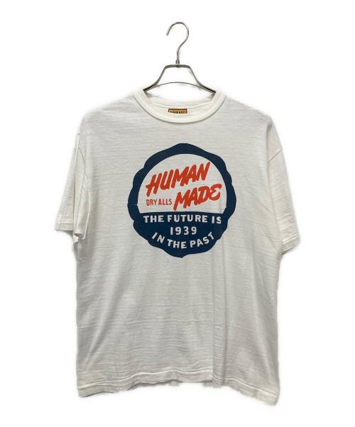HUMAN MADE（ヒューマンメイド）HUMAN MADE (ヒューマンメイド) プリントTシャツ ホワイト サイズ:Lの古着・服飾アイテム
