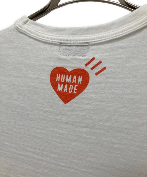 HUMAN MADE（ヒューマンメイド）HUMAN MADE (ヒューマンメイド) プリントTシャツ ホワイト サイズ:Lの古着・服飾アイテム