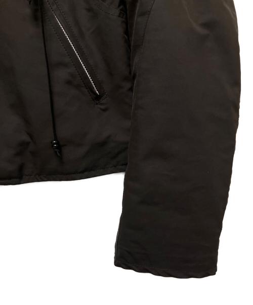 NVRFRGT（ネヴァーフォーゲット）NVRFRGT (ネヴァーフォーゲット) PADDED MOTORCYCLE JACKET ブラウン サイズ:3の古着・服飾アイテム