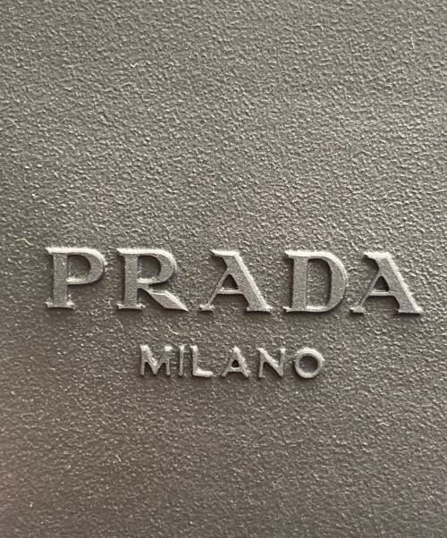 PRADA（プラダ）PRADA (プラダ) ブラッシュドレザーローファー ブラウン サイズ:9 未使用品の古着・服飾アイテム
