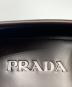 中古・古着 PRADA (プラダ) ブラッシュドレザーローファー ブラウン サイズ:9 未使用品：85000円