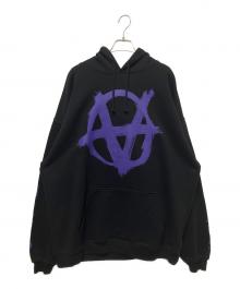 VETEMENTS（ヴェトモン）の古着「Double Anarchy Logo Parker」｜ブラック