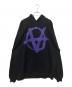 VETEMENTS（ヴェトモン）の古着「Double Anarchy Logo Parker」｜ブラック
