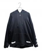 OFFWHITEオフホワイト）の古着「7AW Diagonal Arrows Hoodie」｜ブラック