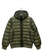 C.P COMPANYシーピーカンパニー）の古着「D.D. Shell Hooded Down Jacket」｜オリーブ