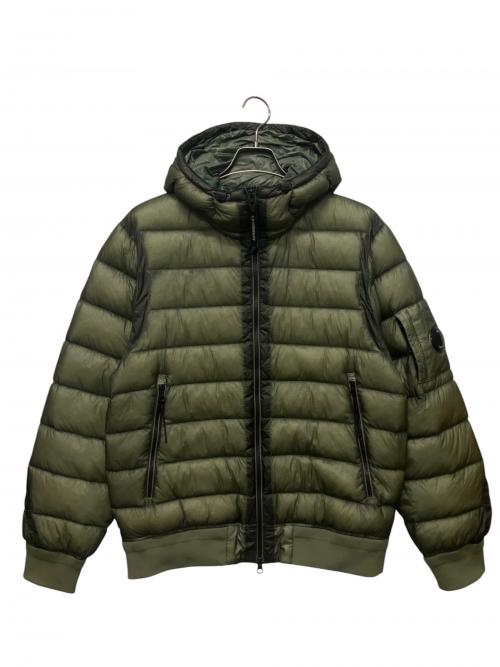 C.P COMPANY（シーピーカンパニー）C.P COMPANY (シーピーカンパニー) D.D. Shell Hooded Down Jacket オリーブ サイズ:Mの古着・服飾アイテム