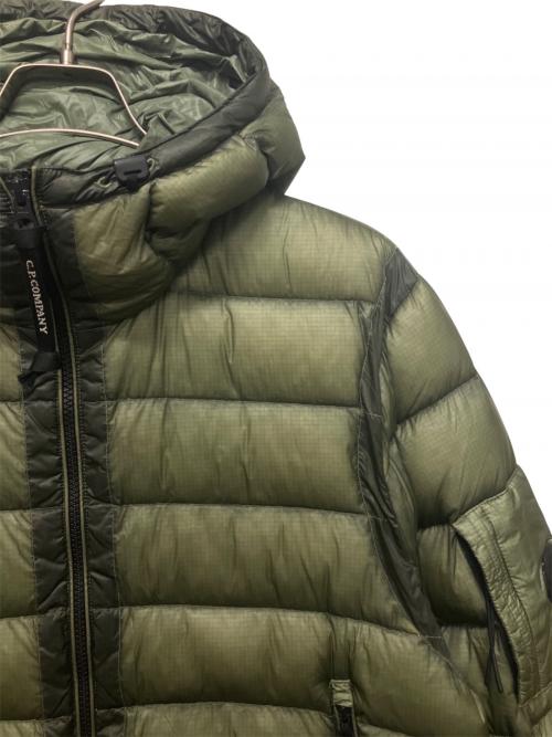 C.P COMPANY（シーピーカンパニー）C.P COMPANY (シーピーカンパニー) D.D. Shell Hooded Down Jacket オリーブ サイズ:Mの古着・服飾アイテム