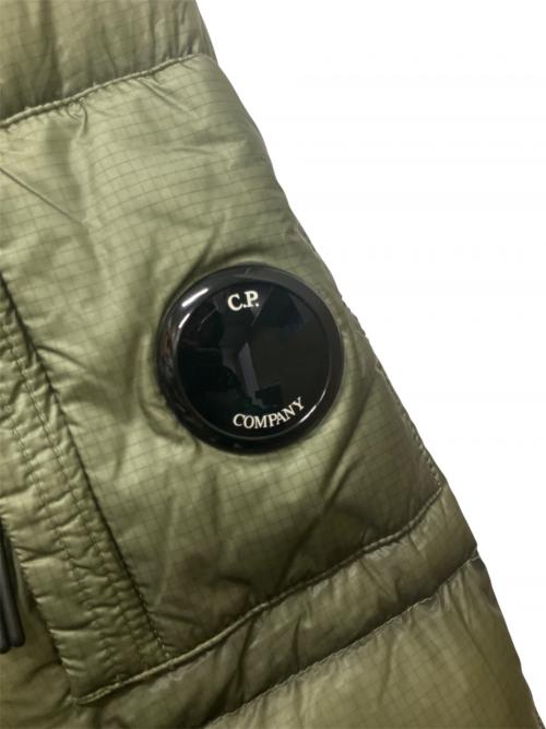 C.P COMPANY（シーピーカンパニー）C.P COMPANY (シーピーカンパニー) D.D. Shell Hooded Down Jacket オリーブ サイズ:Mの古着・服飾アイテム