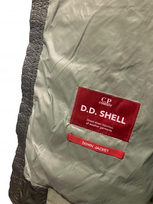 C.P COMPANY（シーピーカンパニー）C.P COMPANY (シーピーカンパニー) D.D. Shell Hooded Down Jacket オリーブ サイズ:Mの古着・服飾アイテム