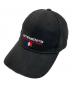 VETEMENTS（ヴェトモン）の古着「HAUTE COUTURE CAP(オートクチュールキャップ)」｜ブラック