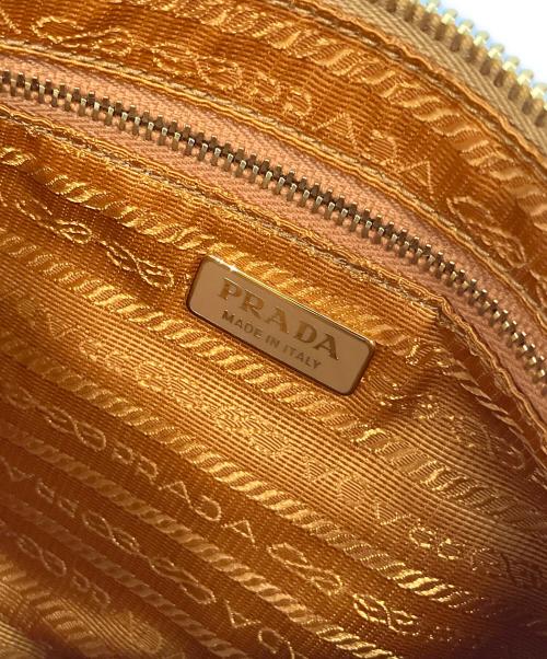 PRADA（プラダ）PRADA (プラダ) Prada Triangle Logo Shoulder Bag オレンジ サイズ:-の古着・服飾アイテム