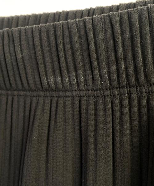 PLEATS PLEASE（プリーツプリーズ）PLEATS PLEASE (プリーツプリーズ) ストレートパンツ ブラック サイズ:3の古着・服飾アイテム