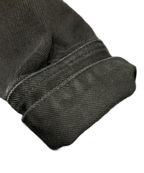 MM6 Maison Margiela（エムエムシックスメゾンマルジェラ）MM6 Maison Margiela (エムエムシックスメゾンマルジェラ) オーバーサイズデニムシャツ ブラック サイズ:44の古着・服飾アイテム