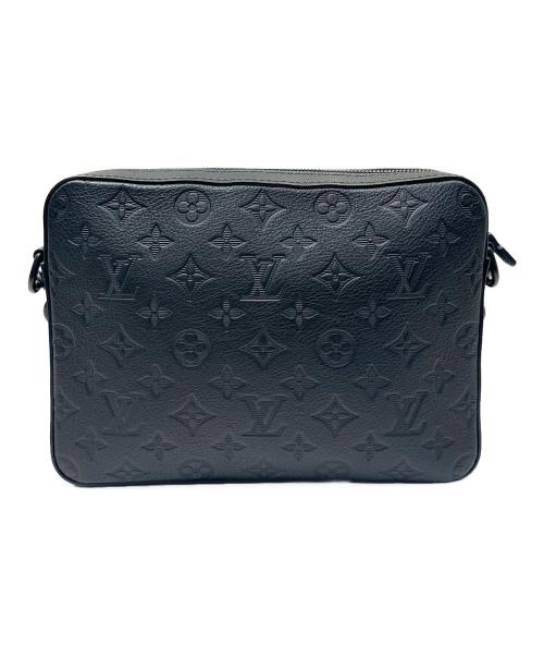 LOUIS VUITTON（ルイ ヴィトン）LOUIS VUITTON (ルイ ヴィトン) トリオ・メッセンジャー/ショルダーバッグ ブラックの古着・服飾アイテム