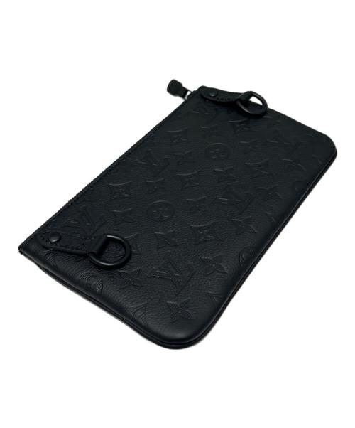 LOUIS VUITTON（ルイ ヴィトン）LOUIS VUITTON (ルイ ヴィトン) トリオ・メッセンジャー/ショルダーバッグ ブラックの古着・服飾アイテム