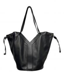 Saint Laurent Paris（サンローランパリ）の古着「Yトートバッグ/レザートートバッグ」｜ブラック
