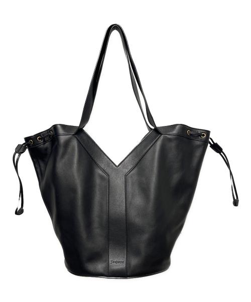 Saint Laurent Paris（サンローランパリ）Saint Laurent Paris (サンローランパリ) Yトートバッグ/レザートートバッグ ブラック サイズ:-の古着・服飾アイテム