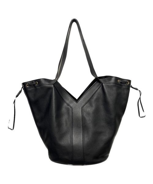 Saint Laurent Paris（サンローランパリ）Saint Laurent Paris (サンローランパリ) Yトートバッグ/レザートートバッグ ブラック サイズ:-の古着・服飾アイテム