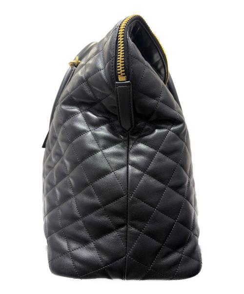 Saint Laurent Paris（サンローランパリ）Saint Laurent Paris (サンローランパリ) カサンドラ キルティングジャイアントトラベルバッグ ブラックの古着・服飾アイテム