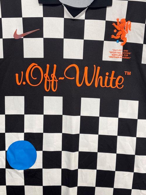 NIKE（ナイキ）NIKE (ナイキ) OFFWHITE (オフホワイト) Football Away Jersey ブラック サイズ:XXLの古着・服飾アイテム