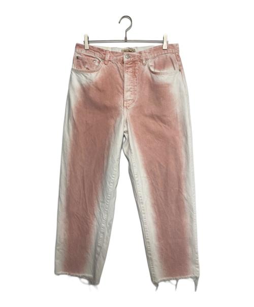 stussy（ステューシー）stussy (ステューシー) 23SS SPRAY DYE BIG OL' JEAN ピンク サイズ:32の古着・服飾アイテム