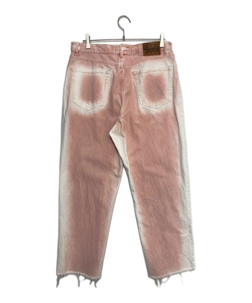 stussy（ステューシー）stussy (ステューシー) 23SS SPRAY DYE BIG OL' JEAN ピンク サイズ:32の古着・服飾アイテム