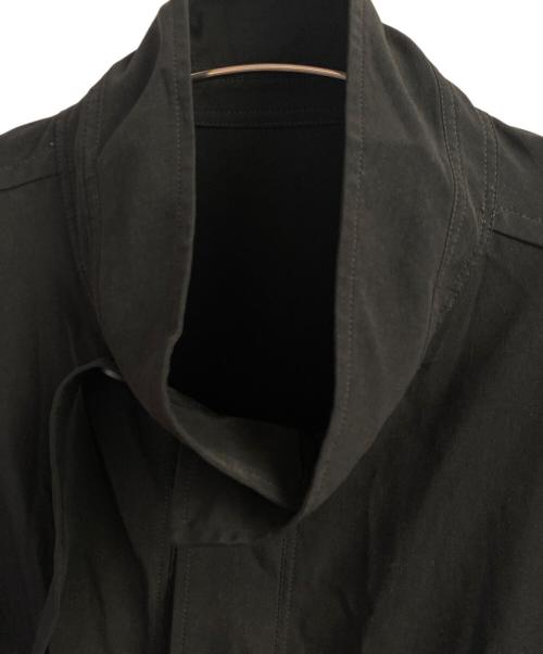 Yohji Yamamoto pour homme（ヨウジヤマモト プールオム）Yohji Yamamoto pour homme (ヨウジヤマモト プールオム) コートシャツ ブラック サイズ:3の古着・服飾アイテム