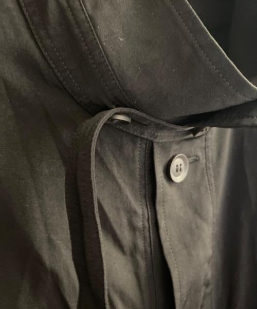 Yohji Yamamoto pour homme（ヨウジヤマモト プールオム）Yohji Yamamoto pour homme (ヨウジヤマモト プールオム) コートシャツ ブラック サイズ:3の古着・服飾アイテム