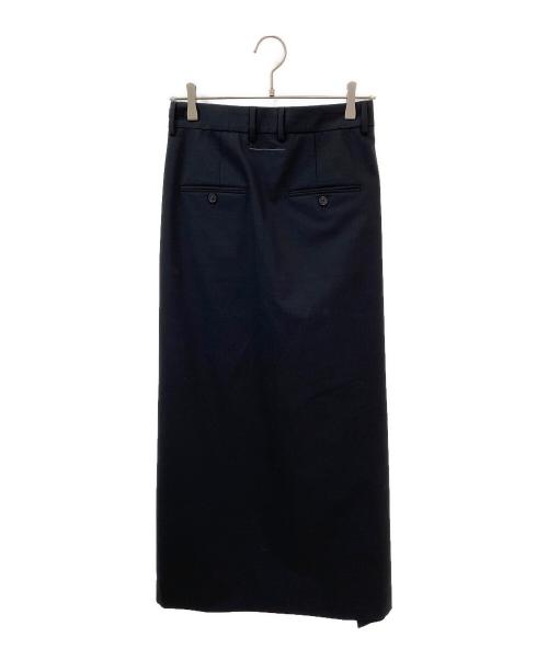 MM6 Maison Margiela（エムエムシックスメゾンマルジェラ）MM6 Maison Margiela (エムエムシックスメゾンマルジェラ) ラップスカート ブラック サイズ:38の古着・服飾アイテム