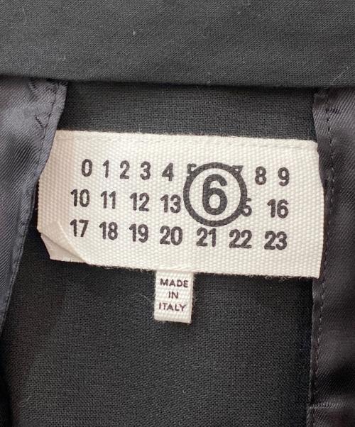 MM6 Maison Margiela（エムエムシックスメゾンマルジェラ）MM6 Maison Margiela (エムエムシックスメゾンマルジェラ) ラップスカート ブラック サイズ:38の古着・服飾アイテム