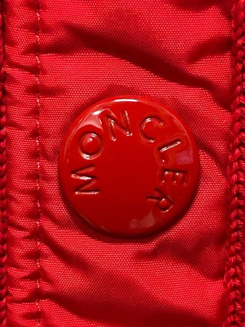 MONCLER（モンクレール）MONCLER (モンクレール) ドライバーズニット/CARDIGAN TRICOT レッド サイズ:XLの古着・服飾アイテム