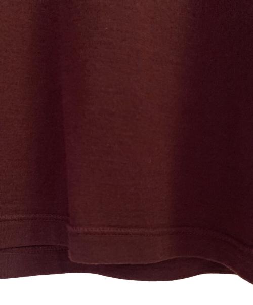 JIL SANDER（ジルサンダー）JIL SANDER (ジルサンダー) Vネックニット ボルドー サイズ:50の古着・服飾アイテム