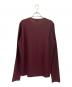 JIL SANDER (ジルサンダー) Vネックニット ボルドー サイズ:50：25000円