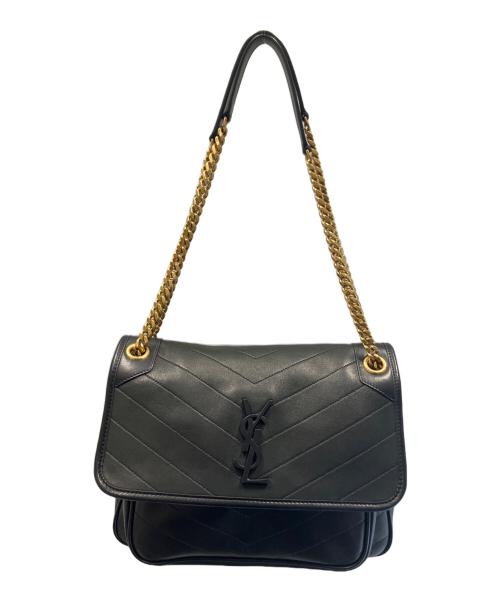 Saint Laurent Paris（サンローランパリ）Saint Laurent Paris (サンローランパリ) チェーンショルダーバッグ ニキ ミディアム 633158 ブラック サイズ:ーの古着・服飾アイテム