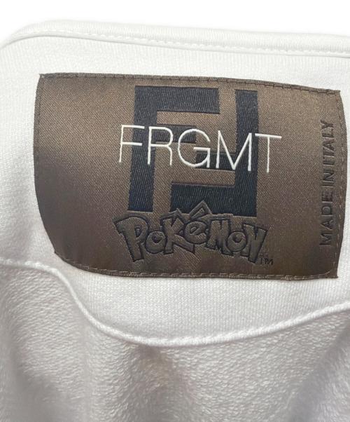 FENDI（フェンディ）FENDI (フェンディ) コラボパーカー ホワイト サイズ:XLの古着・服飾アイテム