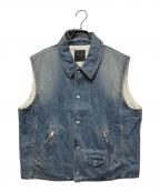 GIVENCHYジバンシィ）の古着「Denim Sleeveless Jacket」｜インディゴ
