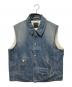 GIVENCHY（ジバンシィ）の古着「Denim Sleeveless Jacket」｜インディゴ