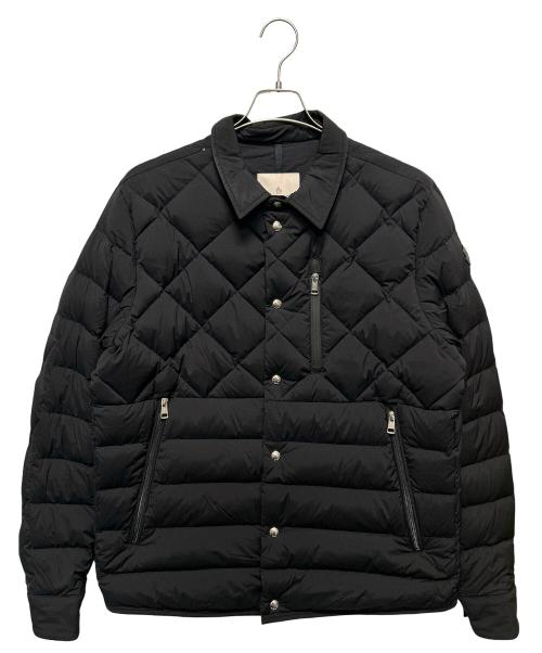 MONCLER（モンクレール）MONCLER (モンクレール) VEILLAT/ダウンジャケット/キルティングブルゾン ブラック サイズ:3の古着・服飾アイテム