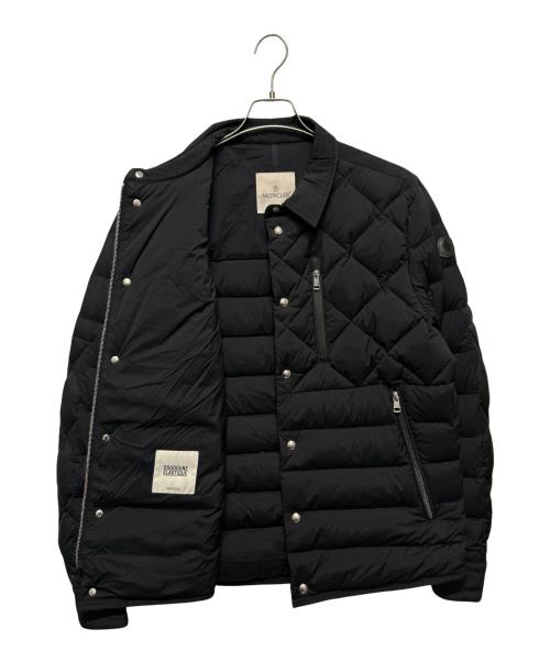 MONCLER（モンクレール）MONCLER (モンクレール) VEILLAT/ダウンジャケット/キルティングブルゾン ブラック サイズ:3の古着・服飾アイテム