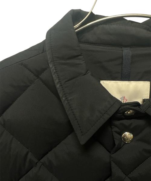 MONCLER（モンクレール）MONCLER (モンクレール) VEILLAT/ダウンジャケット/キルティングブルゾン ブラック サイズ:3の古着・服飾アイテム