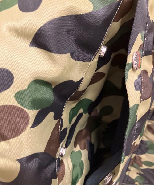 A BATHING APE（アベイシングエイプ）A BATHING APE (アベイシングエイプ) PORTER (ポーター) BAPE×PORTER 1ST CAMO SHARK MA-1 カーキ サイズ:XXLの古着・服飾アイテム
